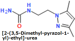 CAS#[2-(3,5-Dimethyl-pyrazol-1-yl)-ethyl]-urea
